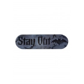 18" Stay Out Foam Sign Decoration Promotions