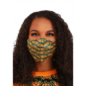 Pumpkins Pattern Sublimated Face Mask for Adults Promotions