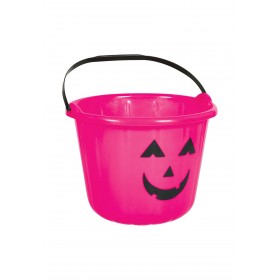 Pink Pumpkin Treat Bucket Promotions