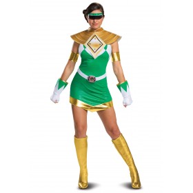 Women's Power Rangers Deluxe Green Ranger Costume