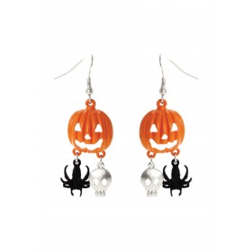 Spider Pumpkin Skull Earrings Promotions