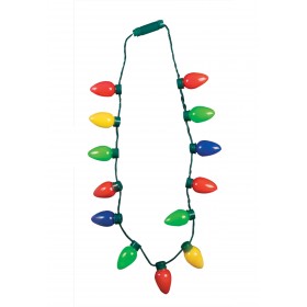 Christmas Bulb Light Up Necklace Promotions