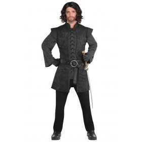 Warrior Black Tunic Adult Costume Promotions