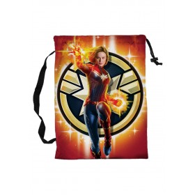 Marvel Comics Captain Marvel Pillowcase Treat Bag Promotions