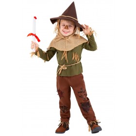 Toddler Wizard of Oz Scarecrow Costume w/Diploma Promotions