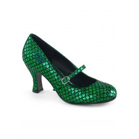 Green Mermaid Heels for Women Promotions