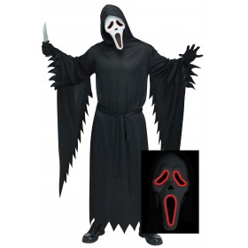 Plus Size E.L. Ghost Face Costume for Adults - Women's