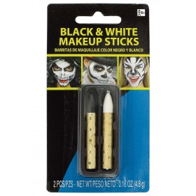 Black and White Costume Makeup Sticks Promotions