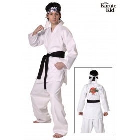 Authentic Karate Kid Daniel San Costume - Men's