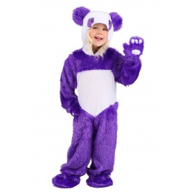 Furry Purple Panda Toddler Costume Promotions