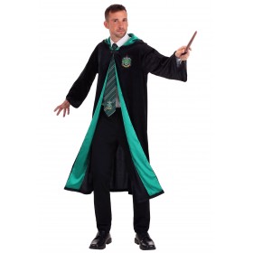 Deluxe Harry Potter Slytherin Adult Plus Size Robe Costume Promotions