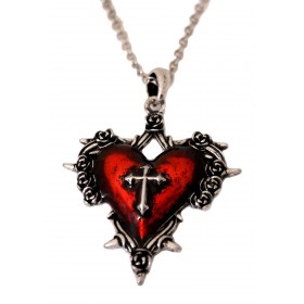 Heart Necklace w/ Cross Promotions