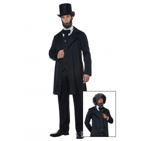 Abraham Lincoln/Frederick Douglass Men's Costume - Men's