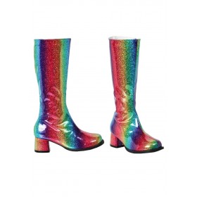 Girl's Rainbow Gogo Boots Promotions