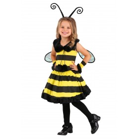 Toddler Girl's Deluxe Bumble Bee Costume Promotions