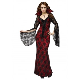 Womens Elegant Vampiress Costume