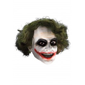 Adult Deluxe Joker Mask with Hair Promotions