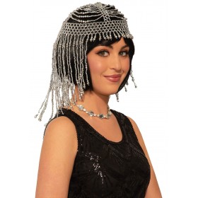 Silver Beaded Headpiece Promotions