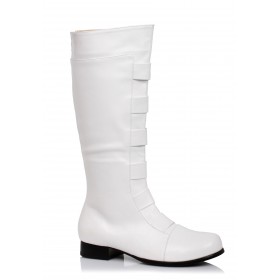 Adult White Superhero Boots Promotions