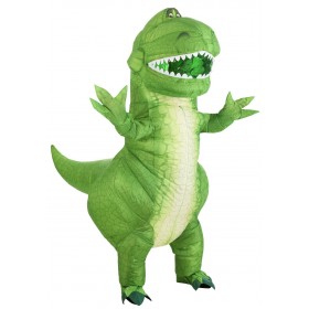 Disney Toy Story Rex Inflatable Costume for Adults - Men's
