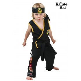 Toddler Cobra Kai Costume Promotions