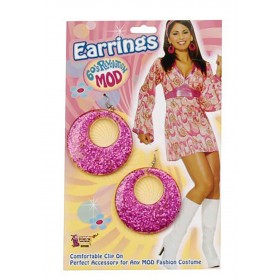 Pink Mod Earrings Promotions
