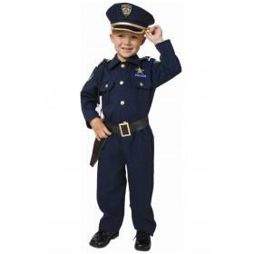 Deluxe Police Officer Toddler Costume Promotions