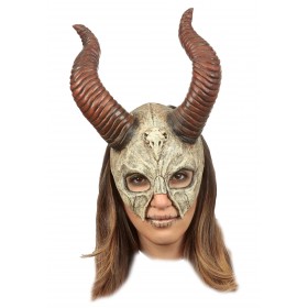 Mythical Skull Mask with Horns Promotions