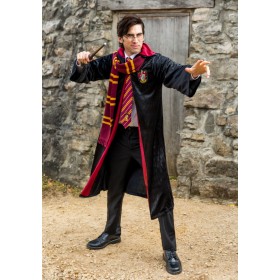Harry Potter Adult Deluxe Gryffindor Robe Costume Promotions