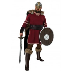 Men's Burgundy Viking Costume Promotions