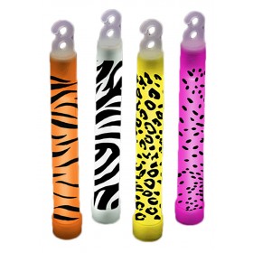 6" Jungle Glowsticks 4 Pack Promotions