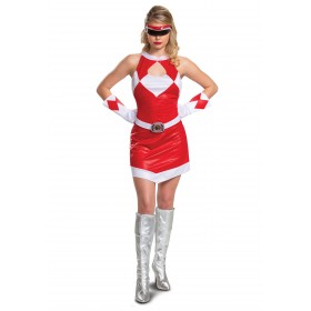 Women's Power Rangers Deluxe Red Ranger Costume