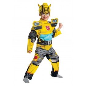 Transformers Muscle Bumblebee Costume for Toddlers Promotions