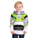 Toddler Toy Story Buzz Lightyear Costume Hoodie Promotions - 0