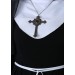 Nun Gothic Cross Necklace Promotions - 2