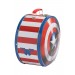 Marvels Captain America Shield Shaped Tin Tote Promotions - 2