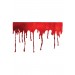 Drips of Blood Window Cling Decoration Promotions - 0