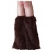 Adult Brown Furry Boot Covers Promotions - 0