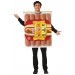 Oscar Mayer Hot Dog Package Adult Costume - Men's - 0