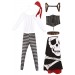 Skeleton Flag Rogue Pirate Costume for Women - 14