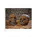 Moss Covered Skull Halloween Decoration Promotions - 0