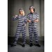 Plus Size Men's Prisoner Costume - 1