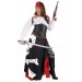 Skeleton Flag Rogue Pirate Costume for Women - 9