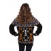 Day of the Dead Dancing Skeletons Halloween Adult Sweater Promotions - 3