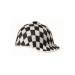 Black and White Checkered Jockey Hat Promotions - 0