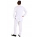 Men's White Suit Costume - 6