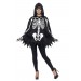 Adult's Poncho Skeleton Costume - Women's - 0