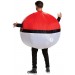Inflatable Poke Ball Adult Costume - Men's - 3