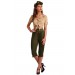 Women's Vintage Pin Up Soldier Costume - 0