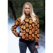 Adult Pumpkin Frenzy Halloween Sweater Promotions - 0